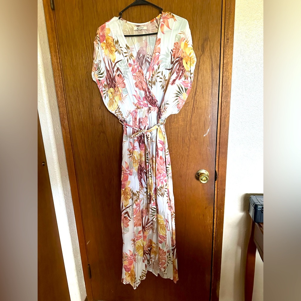 Rip Curl Multicolor long dress, nice summer dress.